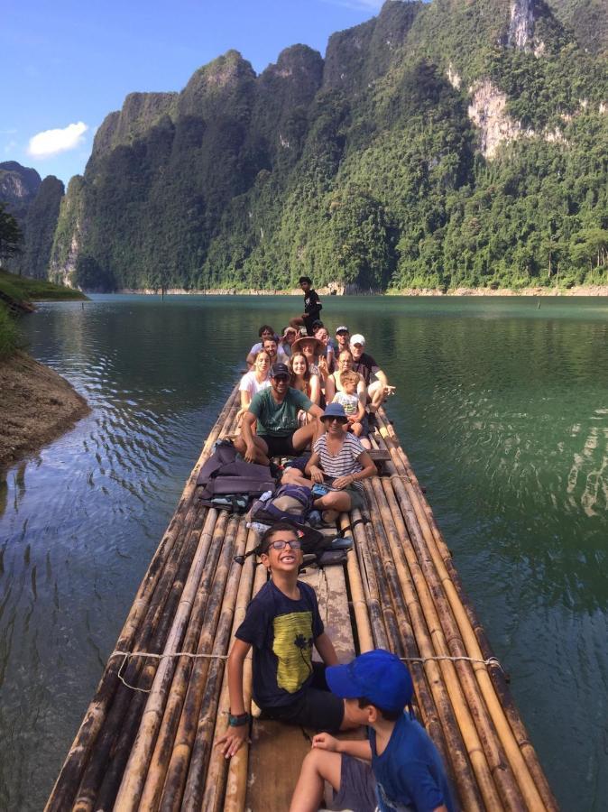 Khaosok Bamboo Huts Resort Khao Sok National Park Esterno foto