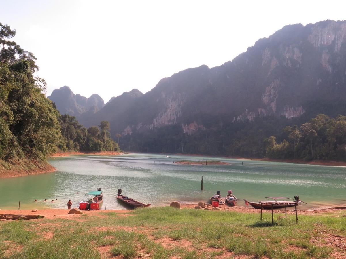 Khaosok Bamboo Huts Resort Khao Sok National Park Esterno foto